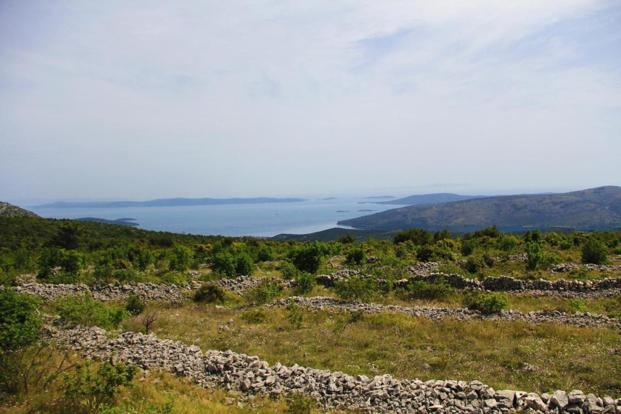 Villa Zlatno Sunce In The Hills Near Trogir Vrsine Kültér fotó